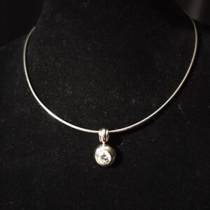 Vintage Milor Italy .925 Cubic Zirconia Neclace